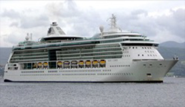 Royal Caribbean cruiser