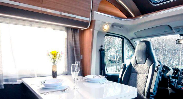 Motorhome living space